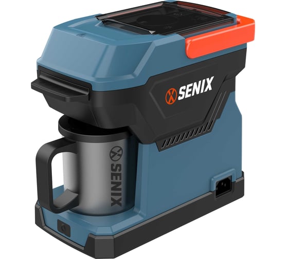 Кофемашина аккумуляторная SENIX сетевая, серия X2, 20В / 230 В, без АКБ и ЗУ CMX2-M8-EU-0