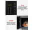 Микроволновая печь CHEF PRO CF-MW1955B черный 42077 17