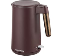 Чайник электрический Willmark WEK-1701PS, бордовый 2002569