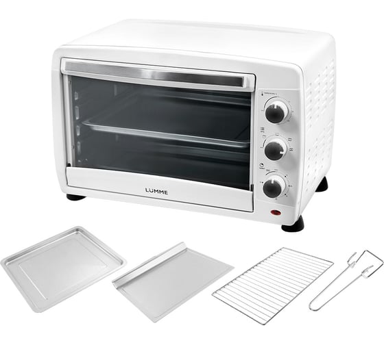 Духовой шкаф LUMME LU-EO1717A белый жемчуг 42670