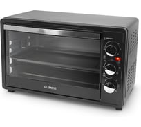 Духовой шкаф (Мини-печь) (КОНВЕКЦИЯ+ВЕРТЕЛ+ГРИЛЬ) LUMME LU-1710 черный жемчуг 39441