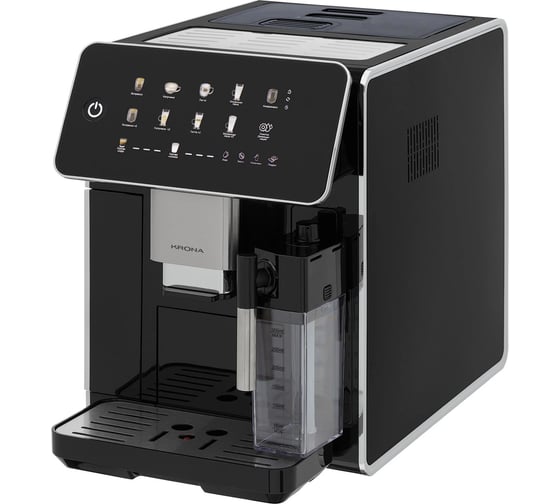 Автоматическая кофемашина KRONA Automatische Kaffeemaschine Black 19 Bar КА-00009668