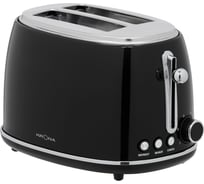 Тостер электрический KRONA Stahl Black 2 слота КА-00007501
