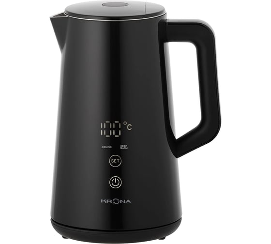 Электрический чайник Krona Digitaler Black 1,5л КА-00007485