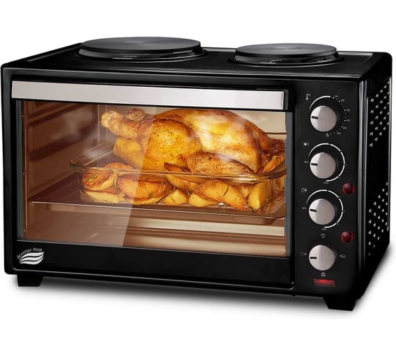 Жарочный шкаф ВЕЛИКИЕ РЕКИ Великие Реки Днепр-2, мощность 3300 Вт, 2 конфорки, 30 л, 2 противня 00-00049395 1