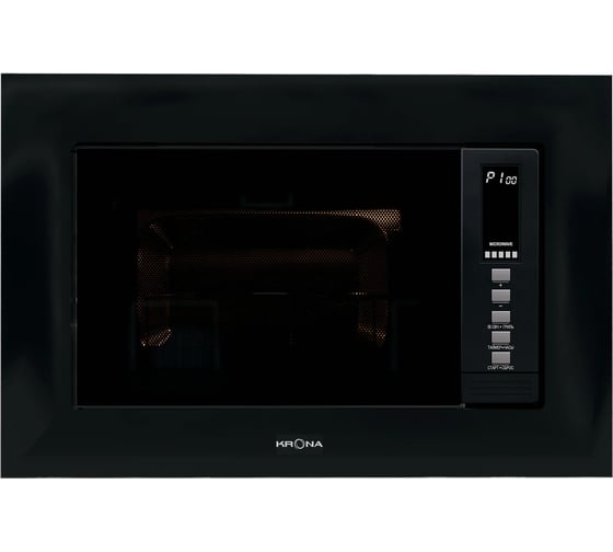 Встраиваемая микроволновая печь Krona LAUNE 60 BL K КА-00005299