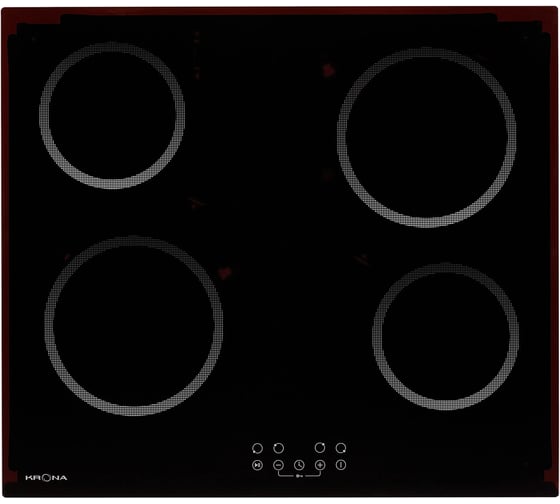 Электрическая варочная поверхность (независимая) Krona ACCORDO 60 BL 00026356