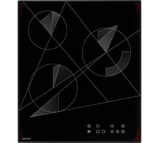 Электрическая варочная поверхность (независимая) Krona FIDATO 45 BL 00026361