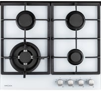 Газовая варочная поверхность (независимая) Krona ARMONIA 60 WH КА-00001362