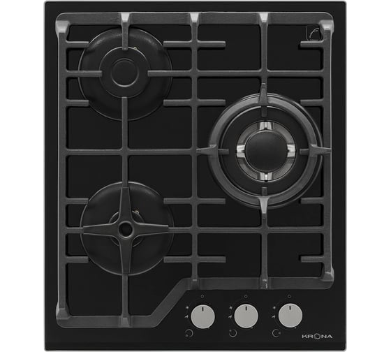 Газовая варочная поверхность (независимая) Krona CORNIOLA 45 BL КА-00001439