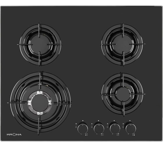 Газовая варочная поверхность (независимая) Krona CORTESIA 60 BL КА-00001521