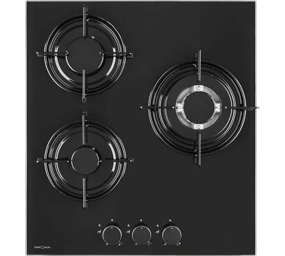 Газовая варочная поверхность (независимая) Krona CORTESIA 45 BL КА-00001445