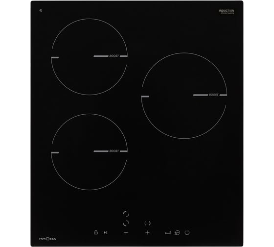 Индукционная варочная поверхность (независимая) Krona MAGIER 45 BL 3BTK КА-00005760