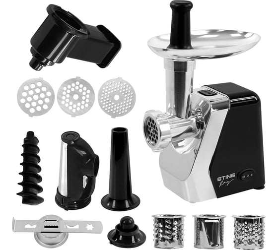 Мясорубка STINGRAY ST-MG2502C черный жемчуг 42458