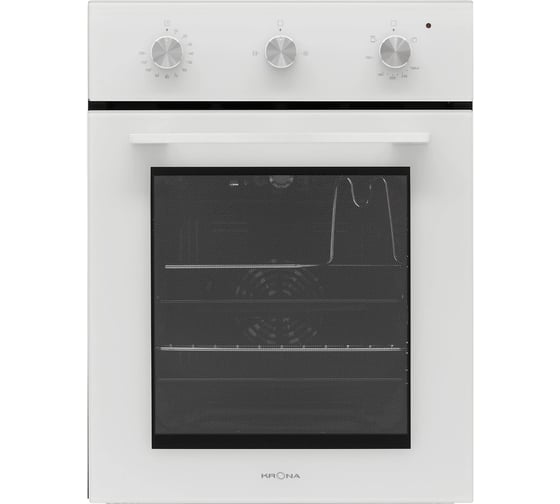 Газовый духовой шкаф KRONA (независимый) STRETTO 45 WH 00026328