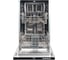 Посудомоечная машина встраиваемая DeLonghi 45 см DDW 06S Alpena К000000000472 2