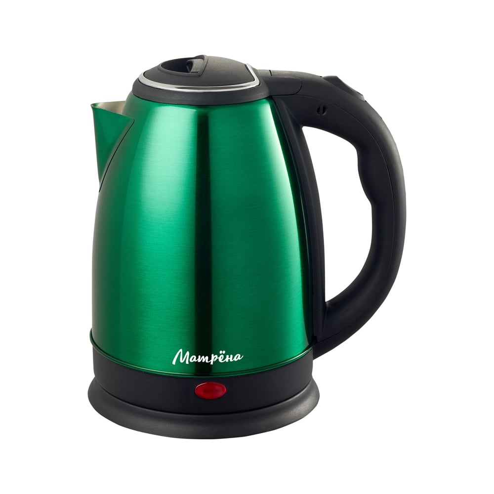 Электрический чайник Матрёна MA-002 1,8 л стальной зеленый 005408 ...