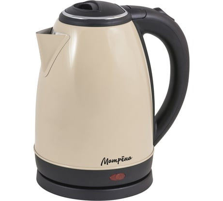 Электрический чайник Матрёна MA-002 1,8 л стальной бежевый 006746