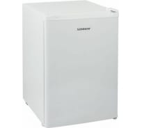 Однокамерный холодильник SONNEN DF-1-08, объем 70 л, морозильная камера 4 л, 44х51х64 см, белый 454214