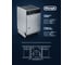 Посудомоечная машина DeLonghi DDW 06S Lunaria 45 см луч на полу К000000000740 9