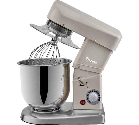 Миксер планетарный Bufett CCM 085W7 с дежой 7л, 500Вт, белый, 641085