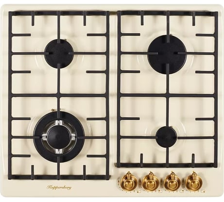 Газовая варочная поверхность Kuppersberg FV6TGRZ C Bronze 5536
