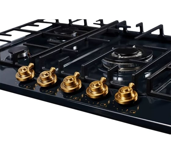 Газовая варочная поверхность Kuppersberg FV9TGRZ ANT Bronze 5540