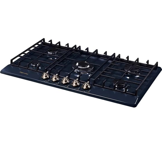 Газовая варочная поверхность Kuppersberg FV9TGRZ ANT Silver 5605