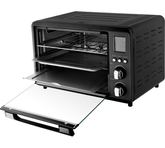 Мини-печь BRAYER 1500 Вт, 25 л, 10 режимов, гриль, таймер 90 мин BR2601