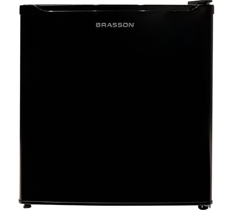 Холодильник BRASSON RF-50Black, однокамерный, 47 л, морозильная камера 5 л, 49,6×45,4×44,5 см, черный, 458499