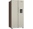 Холодильник Weissgauff WSBS590InverterNoFrostWaterDispenserBeigeGlass 439688 1