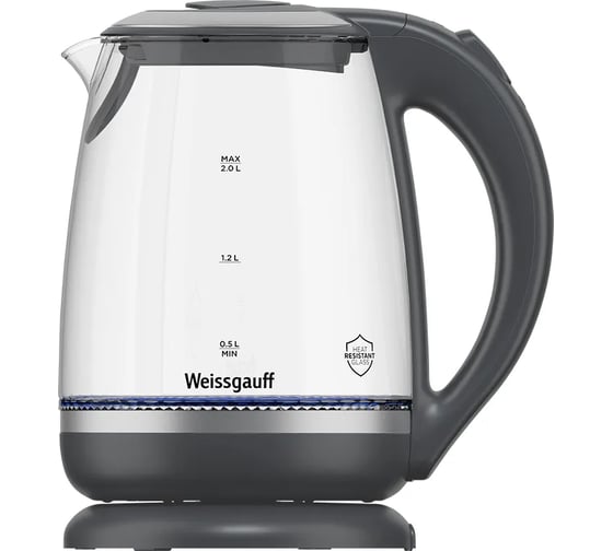 Чайник электрический Weissgauff WK1750EcoGlass 441540