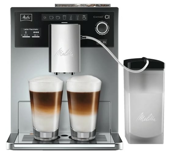 Эспрессо-кофемашина MELITTA Caffeo CI Е 970-101 серебристая 19817 1