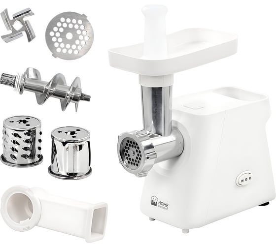 Мясорубка HOME ELEMENT HE-MG610A белый жемчуг 44906