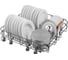 Посудомоечная машина Weissgauff BDW 6138 Touch Inverter Autoopen Timer Floor 438945 3