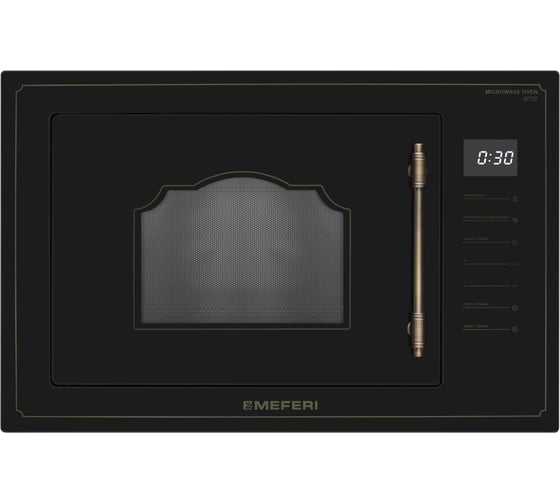 Микроволновая печь встраиваемая MEFERI MMO6025BK RETRO МФ-00002027