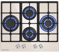 Варочная панель газовая MEFERI MGH604BG GLASS ULTRA МФ-00002071
