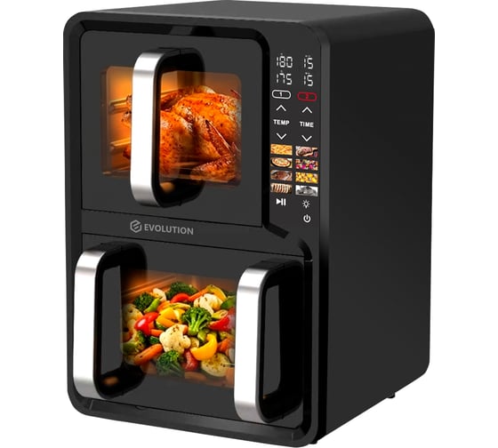 Аэрофритюрница Evolution AIRO 12100W Dual