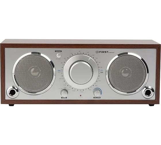 Радиоприемник FIRST AM/FM, 2 динамика, стерео, выход AUX FA-1907-1