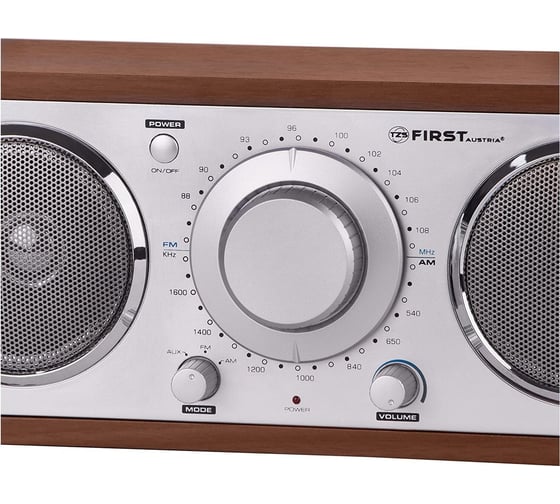 Радиоприемник FIRST AM/FM, 2 динамика, стерео, выход AUX FA-1907-1