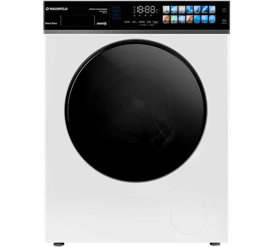 Машина стиральная с сушкой, инвертором и паром Maunfeld MFWD12107ISTWH06 1