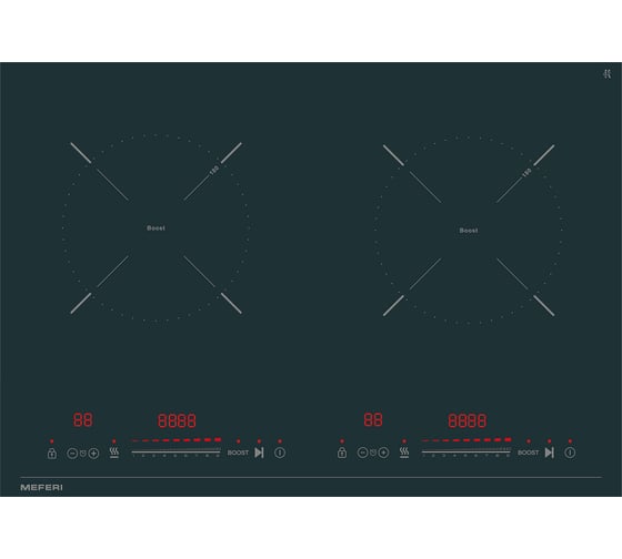 Варочная панель индукционная MEFERI MIH602BK ULTRA МФ-00003085