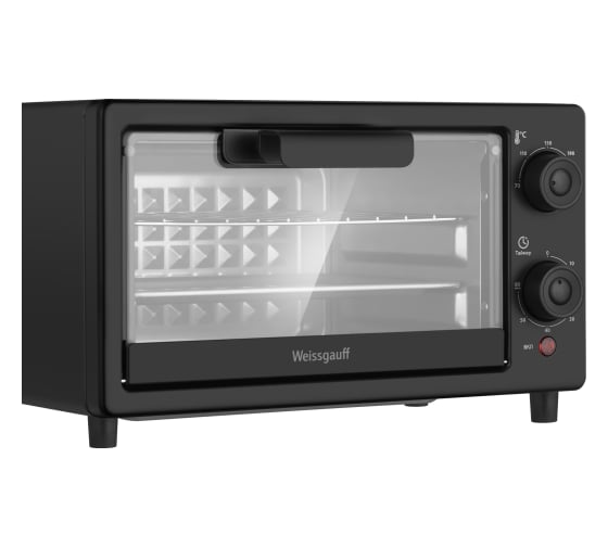 Мини-печь Weissgauff  WMR 10 Black 440553