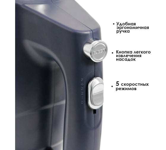 Электрический миксер Atlanta ATH-3118 blue