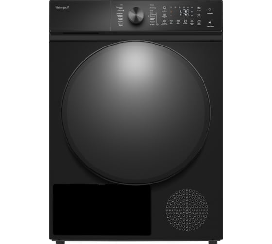 Сушильная машина Weissgauff WD5910 Heat Pump Matt Black 439034