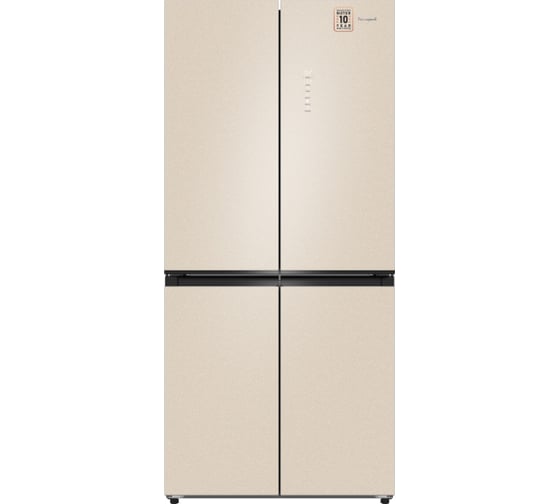 Холодильник Weissgauff WCD 450 BEG NoFrost Inverter 432556