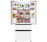 Холодильник Weissgauff WFD 450 Built-inInverter NoFrost White Glass 439580 3