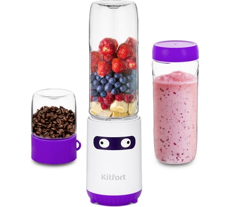 Блендер KITFORT Shake & Take 2 в 1 КТ-3033-1