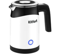 Чайник KITFORT мощность 920-1100 вт емкость 0,5 л белый КТ-639