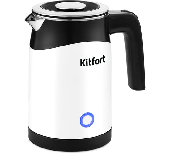 Чайник KITFORT мощность 920-1100 вт емкость 0,5 л белый КТ-639